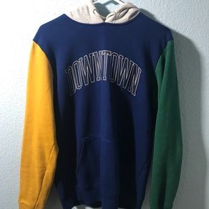 Cotton on color-block hoodie size medium